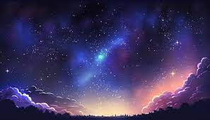 Este es un cielo estrellado